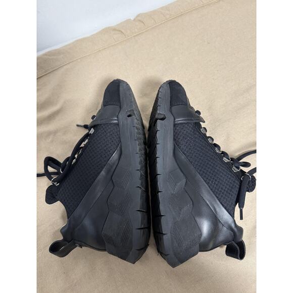 Pierre Hardy Shoes Mens Size EU 42 Black High Top Knit Lug Sole Trail Sneakers